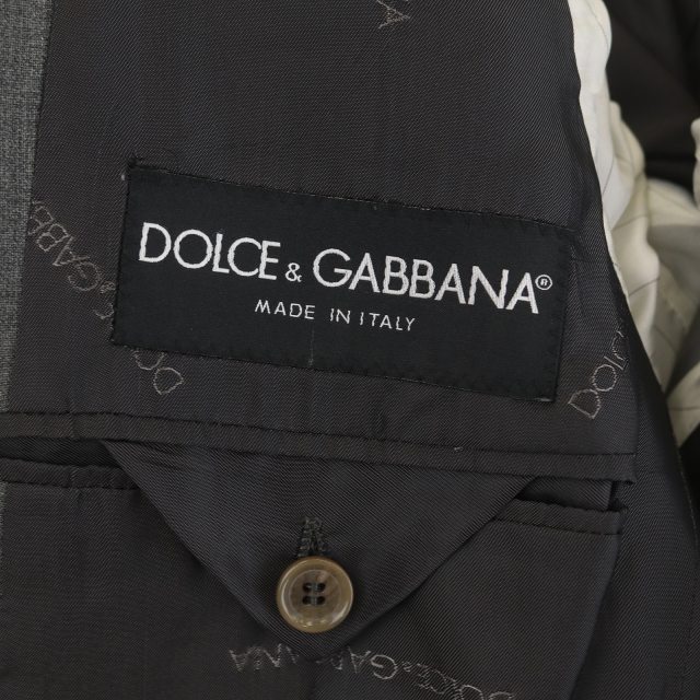 DOLCE&GABBANA ドルチェ&ガッバーナ ジャケット スーツ 50 黒  
