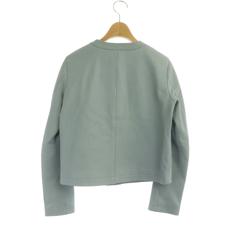 アルアバイル allureville ドットスナップレザーカーディガン ノー 
