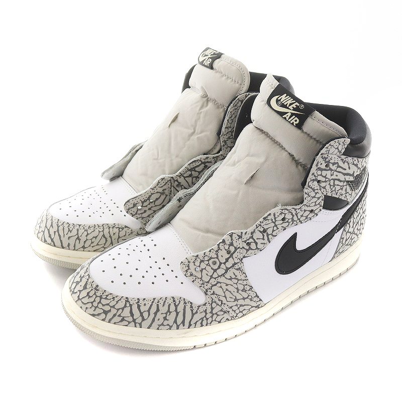 ナイキ NIKE Air Jordan 1 High OG White Cement エアジョーダン1 ハイ  