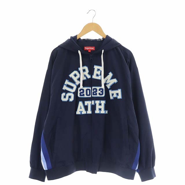 シュプリーム SUPREME 23SS Applique Hooded Track Jacket ジップ  