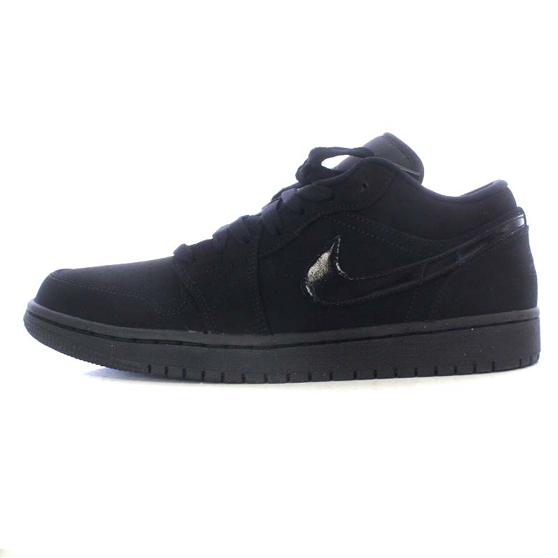 未使用品 ナイキ NIKE Air Jordan 1 Low Triple Black (2019) エア 