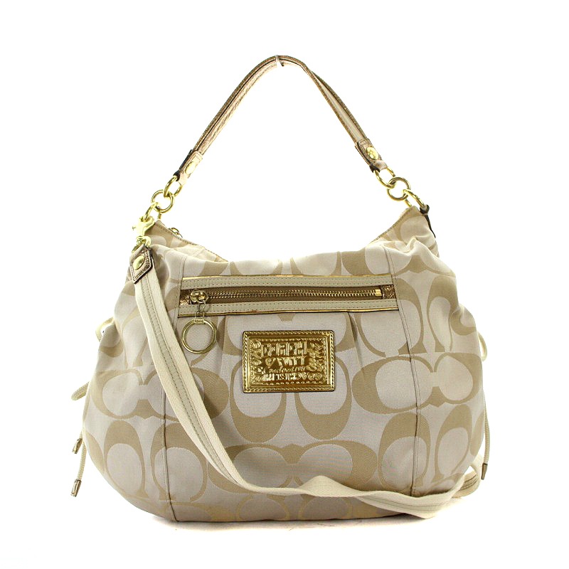 コーチ COACH ポピー ショルダーバッグ ハンドバッグ 2way 