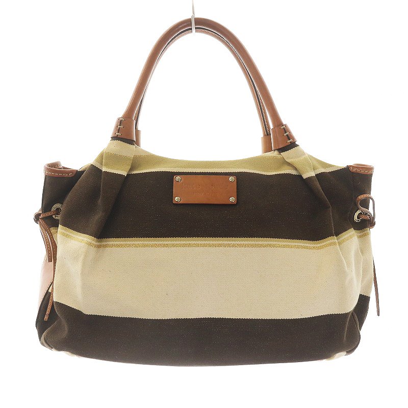 ケイトスペード KATE SPADE ハンドバッグ トートバッグ キャンバス 