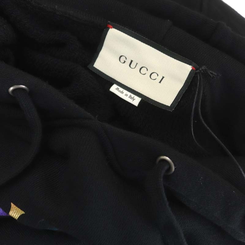 グッチ GUCCI レインボーロゴ フーデッドスウェットシャツ パーカー 