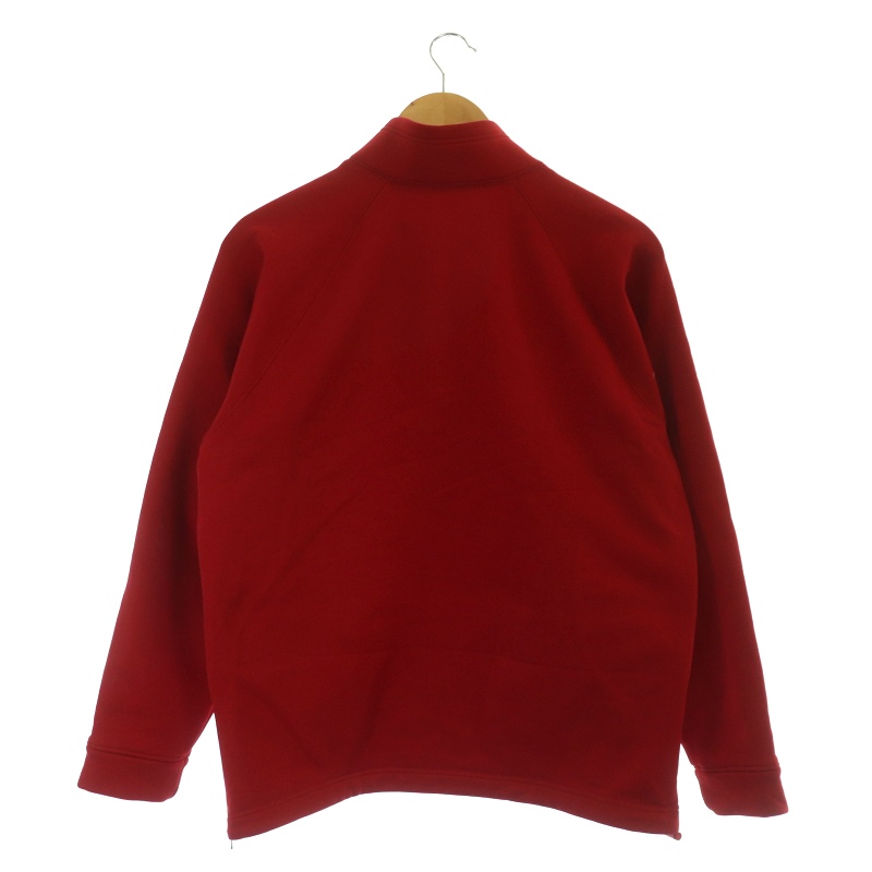 【美品】BURBERRY バーバリー　レッド　トレーナー　ノバチェック　ロゴ刺繍 BURBERRY ノバチェック スウェット 赤 レッド 38 - メルカリ