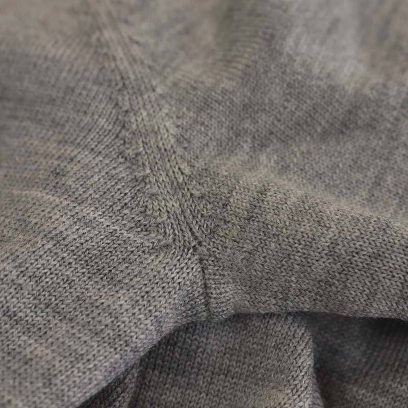 バーバリーブルーレーベル BURBERRY BLUE LABEL ウール Vネック 袖 