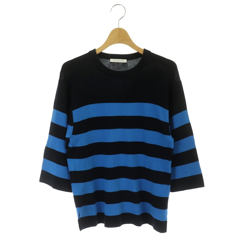 GALERIE VIE ブラック クルーネックセーター TOMORROWLAND - GALERIE