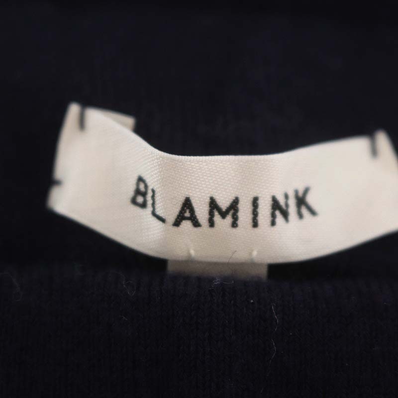 ブラミンク BLAMINK WINTER W/N スリムパンツ ニット テーパード 