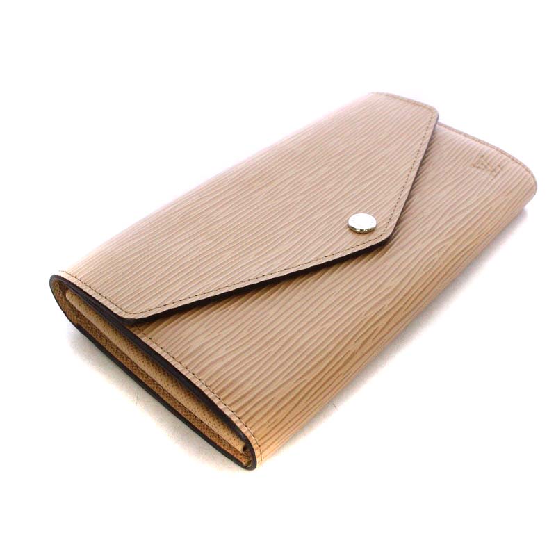 ルイヴィトン LOUIS VUITTON エピ ポルトフォイユ・サラ 長財布 二  