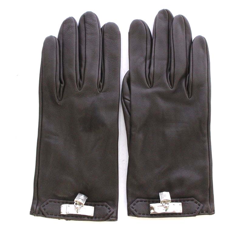 エルメス HERMES ソヤ Soya ケリーチャーム 手袋 グローブ カデナ  