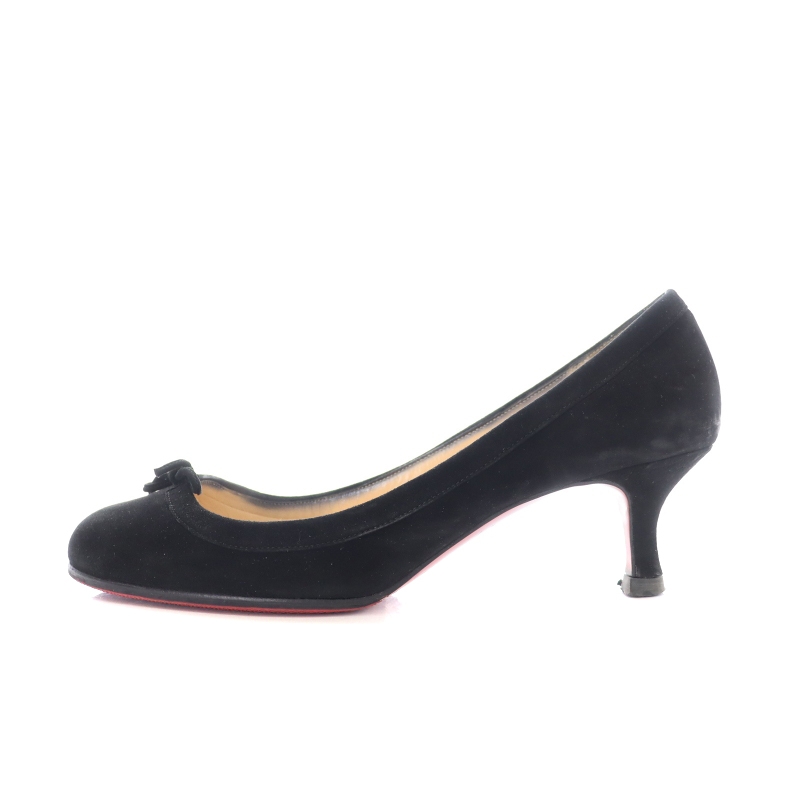 クリスチャンルブタン Christian louboutin ラウンドトゥパンプス 