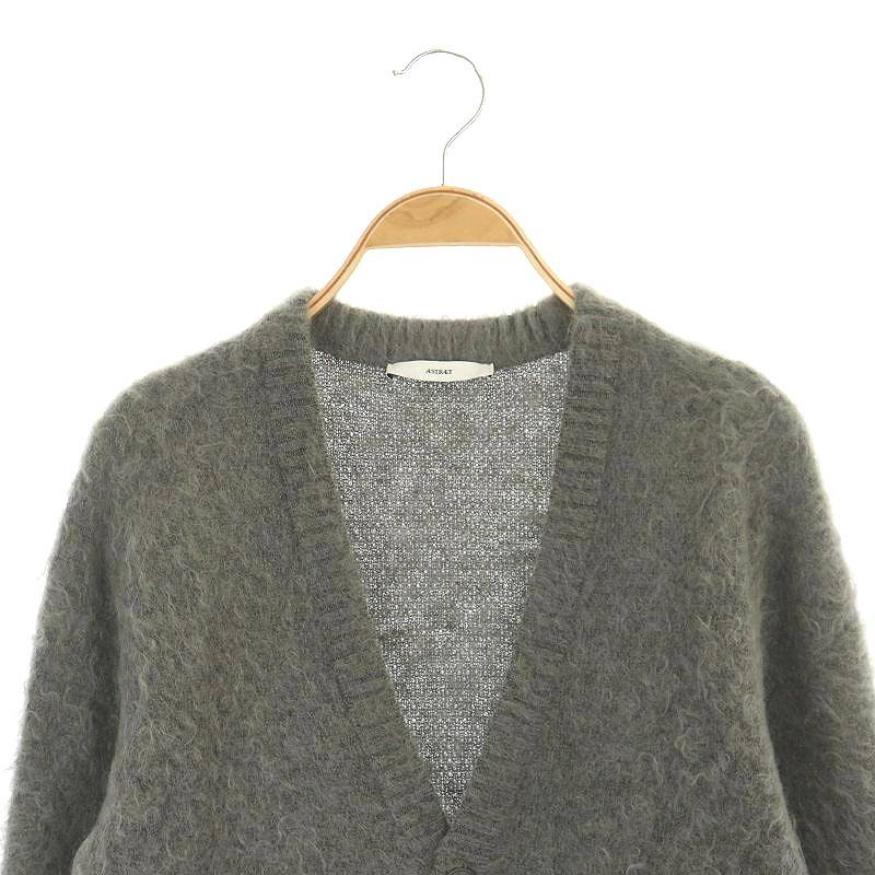 アストラット ASTRAET 22AW 8G WJQ Vネック ロングカーディガン  