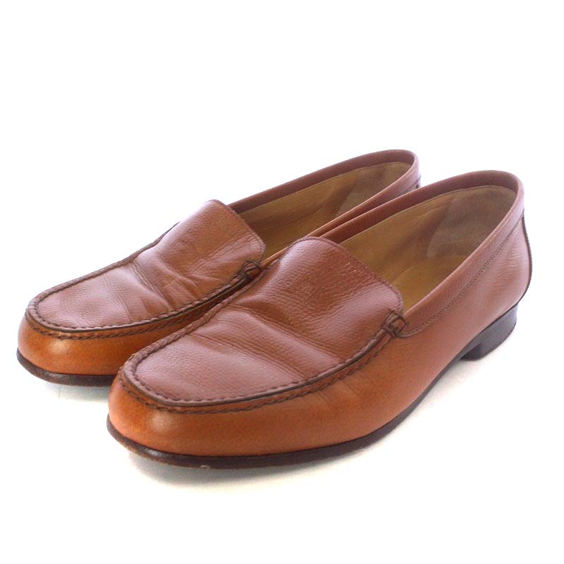 エルメス HERMES ローファー モカシン スリッポン ローヒール Hロゴ 