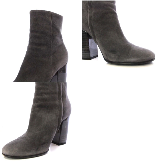 ☆使用感少なめ☆ジャンヴィトロッシ ブーティ 37 スエード オープントゥ