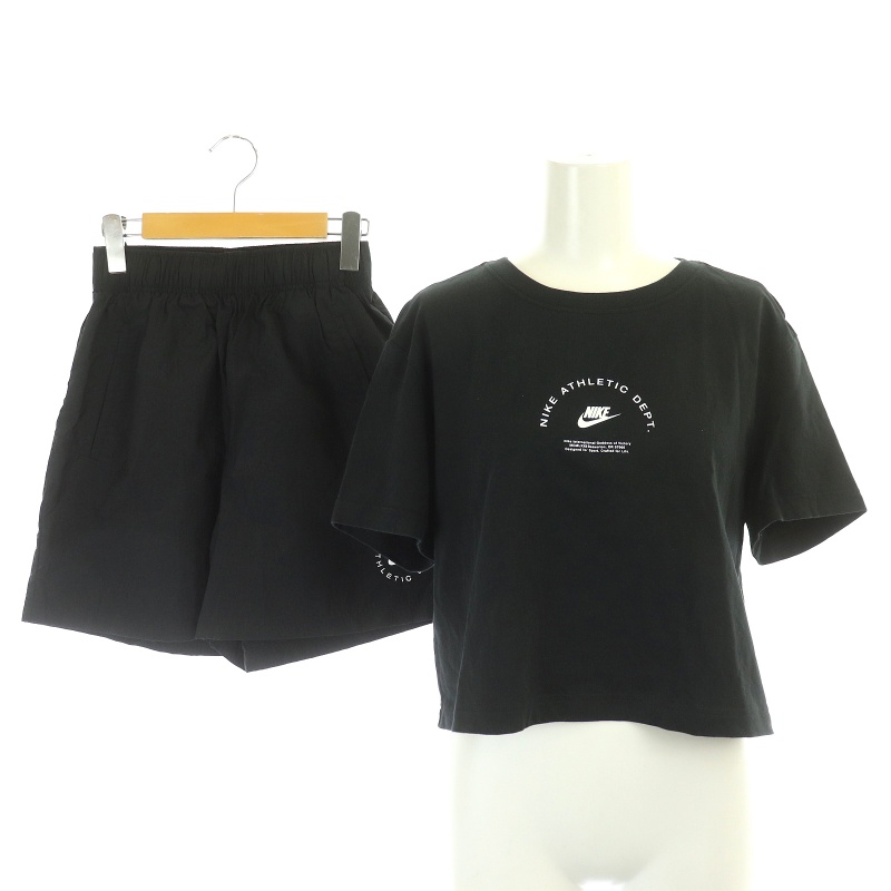 ナイキ NIKE セットアップ 上下 ショートスリーブ クロップド トップ T 