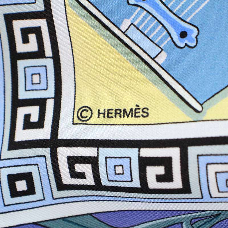 エルメス HERMES カレ90 MUSIQUE DES DIEUX 神々の音楽 スカーフ