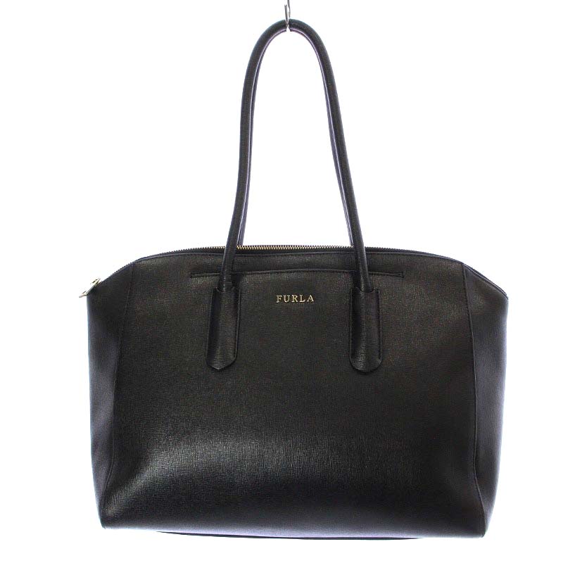 FURLA フルラ　ショルダー　トートバッグ 黒 フルラ FURLA トートバッグ ショルダーバッグ ピューマ ブラック