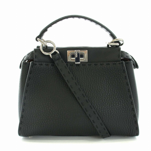 フェンディ FENDI ピーカブー スモール セレリアバッグ ハンドバッグ 