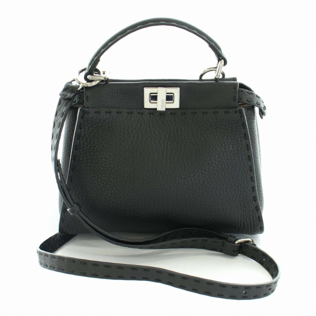 フェンディ FENDI ピーカブー スモール セレリアバッグ ハンドバッグ 