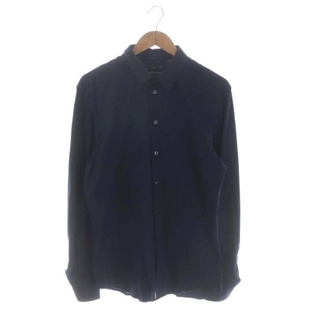 エンポリオアルマーニ EMPORIO ARMANI 長袖シャツ 前開き 17/43 紺 