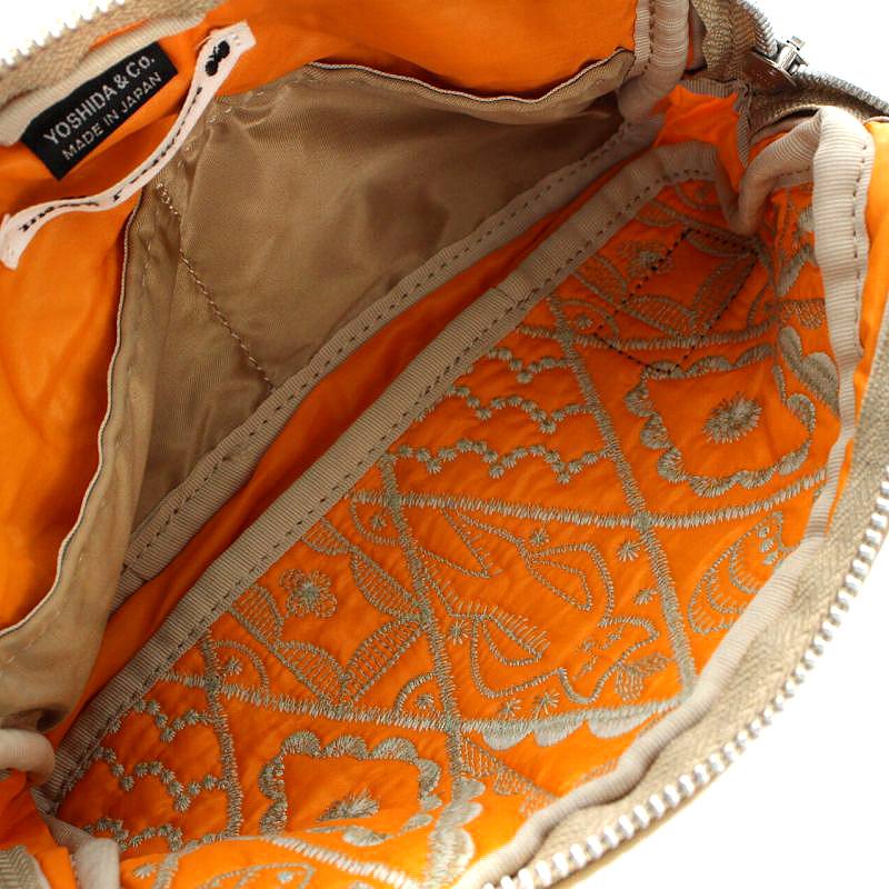 ポーター PORTER 吉田カバン ミナペルホネン ポーチ 刺繍 ナイロン  