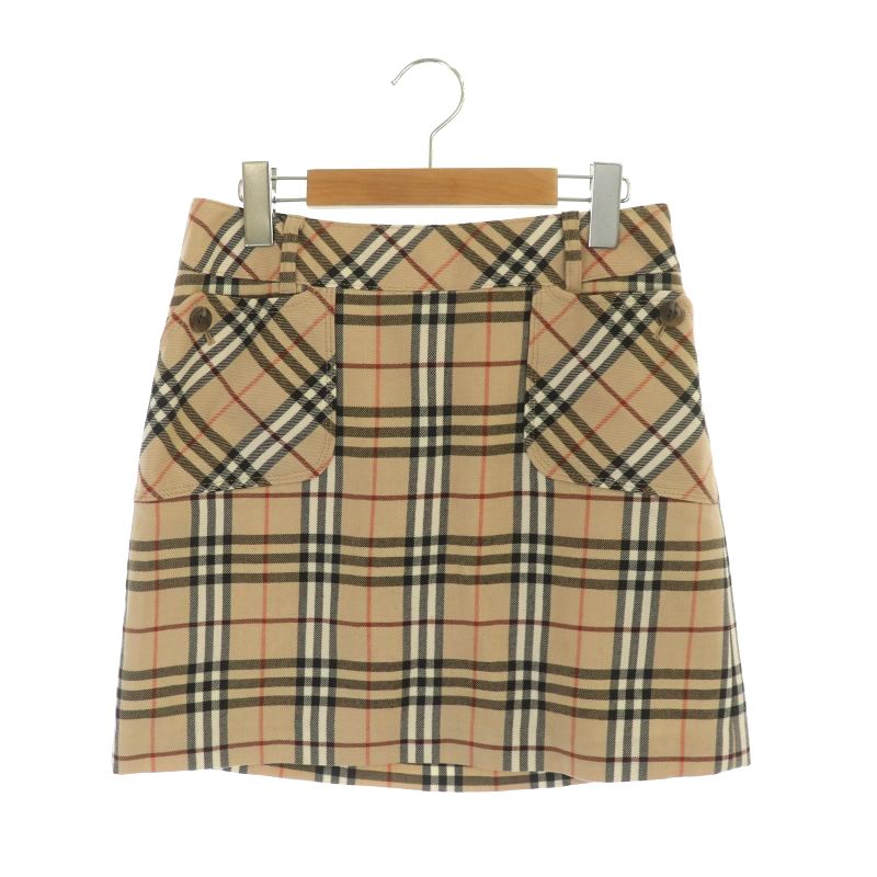 バーバリーブルーレーベル BURBERRY BLUE LABEL スカート ノバチェック  