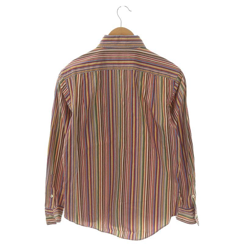 未使用　ポールスミス　ネクタイ　茶色　ストライプ　マルチカラー ポール・スミス ストライプネクタイ マルチカラー - メルカリ 未使用