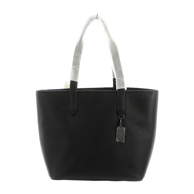 未使用品 コーチ COACH サリバン トートバッグ レザー 黒 ブラック 