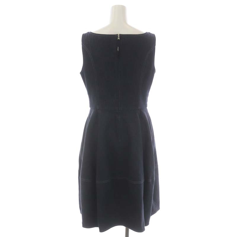 フォクシーニューヨーク FOXEY NEW YORK 21年 バロンデニム ワンピース  