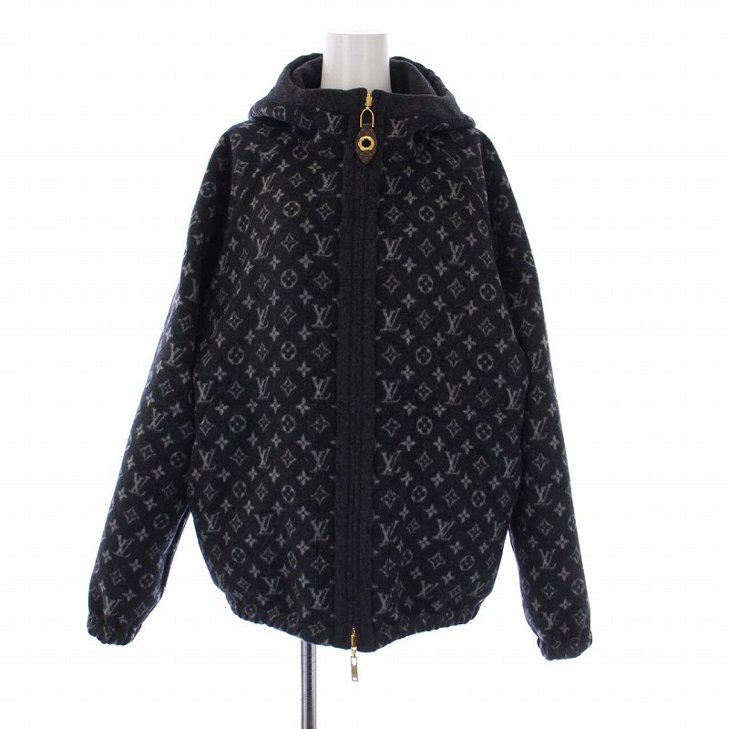 ルイヴィトン LOUIS VUITTON ジャケット アウター ジップアップ ダブル  