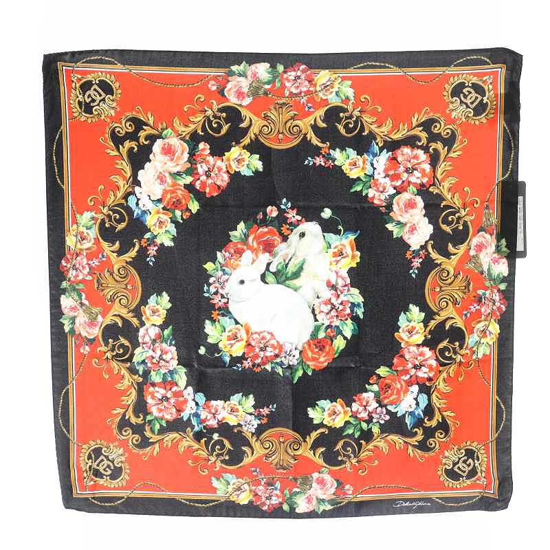 未使用品 ドルチェ&ガッバーナ ドルガバ DOLCE&GABBANA スカーフ 近年 
