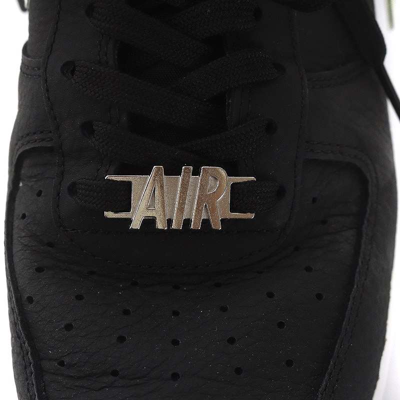 ナイキ NIKE Air Force 1 Low Black Zipper エアフォース1 ロー