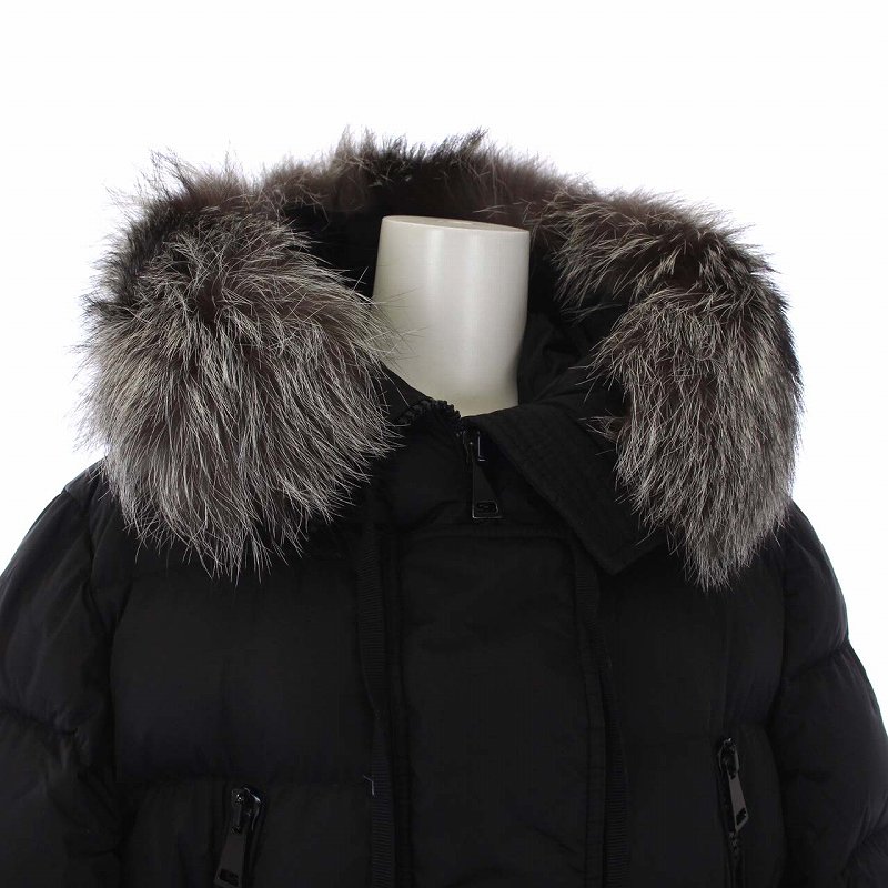 モンクレール MONCLER APHROTI シルバーフォックスファー付き ダウン