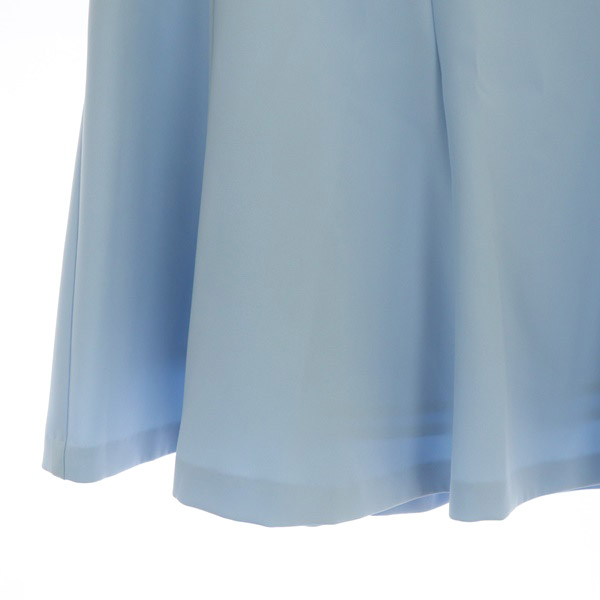 エリザ ELISA ストレッチパウダークロススカート ロング フレア リボン  