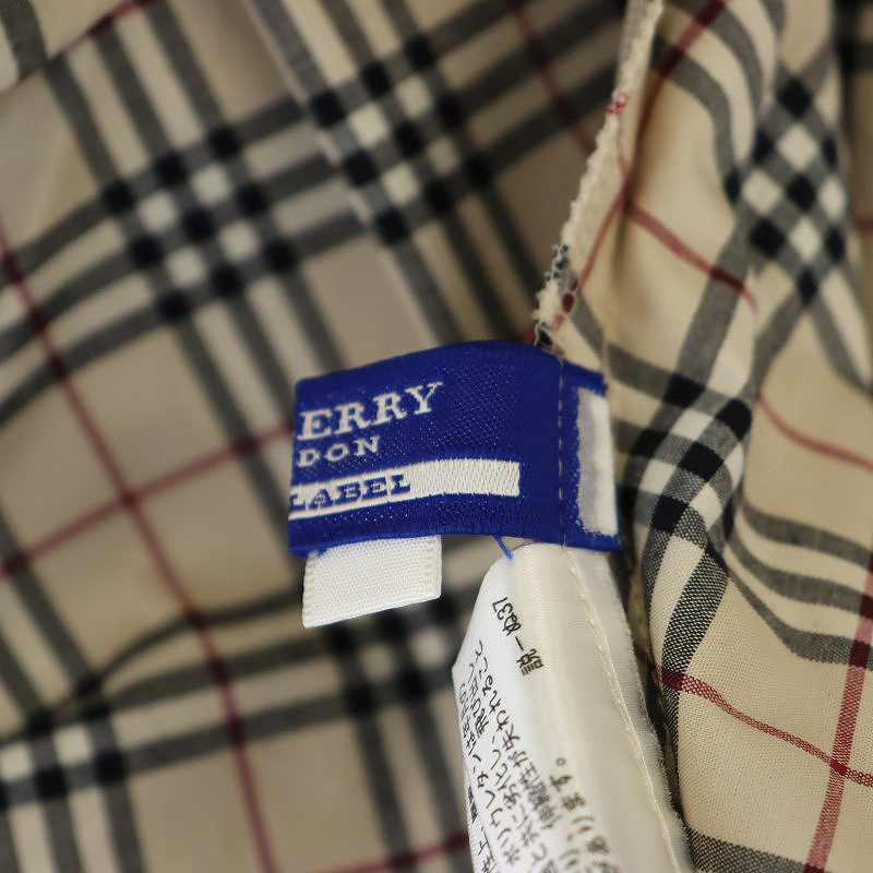 BURBERRY BLUE LABAL ノバチェック ホースマーク キャミソール BURBERRY BLUE LABAL ノバチェック ホースマーク キャミソール