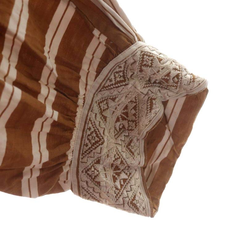 ヌキテパ NE QUITTEZ PAS! ワンピース ロング 長袖 ストライプ  