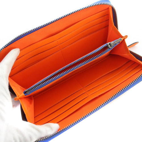 コーチ COACH アコーディオンウォレット 長財布 ロゴ オレンジ