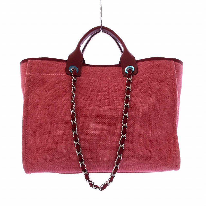 シャネル CHANEL ドーヴィルGM トートバッグ ハンドバッグ ショルダー 