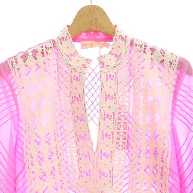 未使用品 トリーバーチ TORY BURCH RACHEL TUNIC チュニック ブラウス 