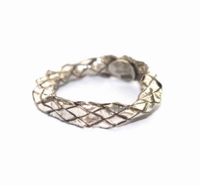 ボッテガヴェネタ BOTTEGA VENETA イントレチャート リング 指輪 925 9 