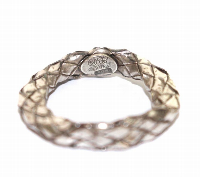 ボッテガヴェネタ BOTTEGA VENETA イントレチャート リング 指輪 925 9  