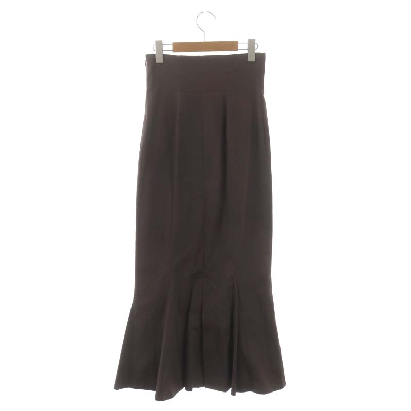 スナイデル snidel 21SS ハイウエスト ヘムフレアスカート ロング 0  
