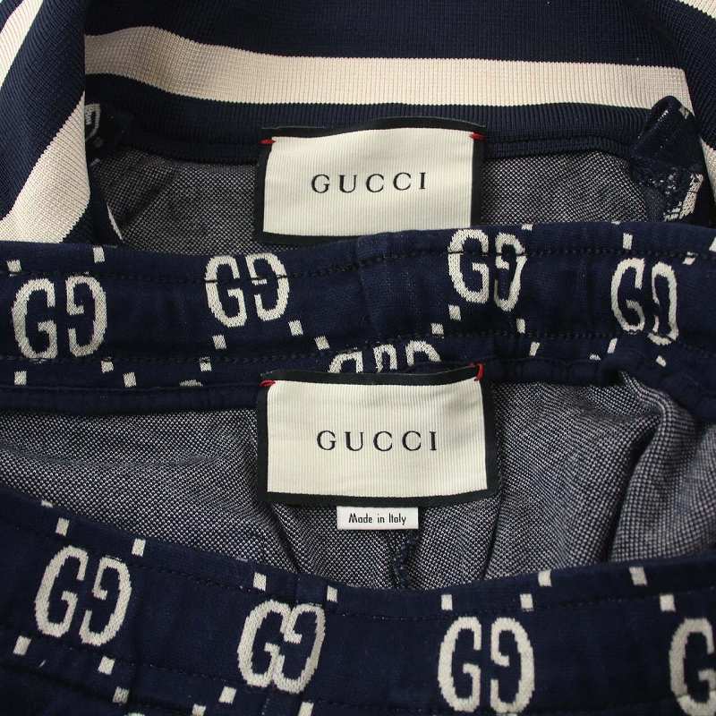 グッチ GUCCI GGジャカード コットン ジャケット ジョギングパンツ 