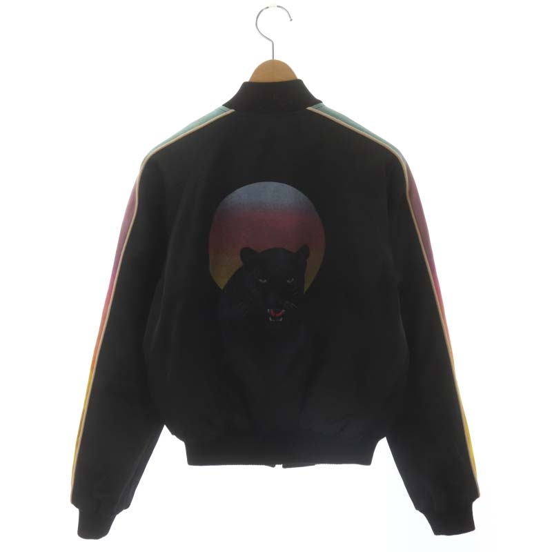 サンローラン パリ SAINT LAURENT PARIS スカジャン ジャケット 黒 