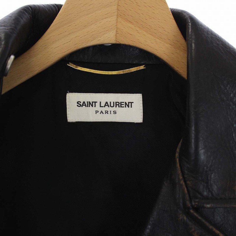 SAINT LAURENT 17AW スモーキングリップ ライダースジャケット SAINT LAURENT 17AWスモーキングリップライダースジャケット