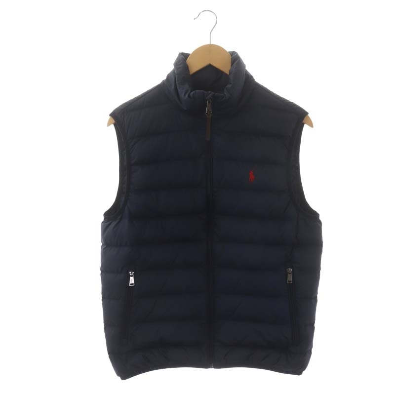 ポロ ラルフローレン POLO RALPH LAUREN ダウンベスト ジップアップ S 
