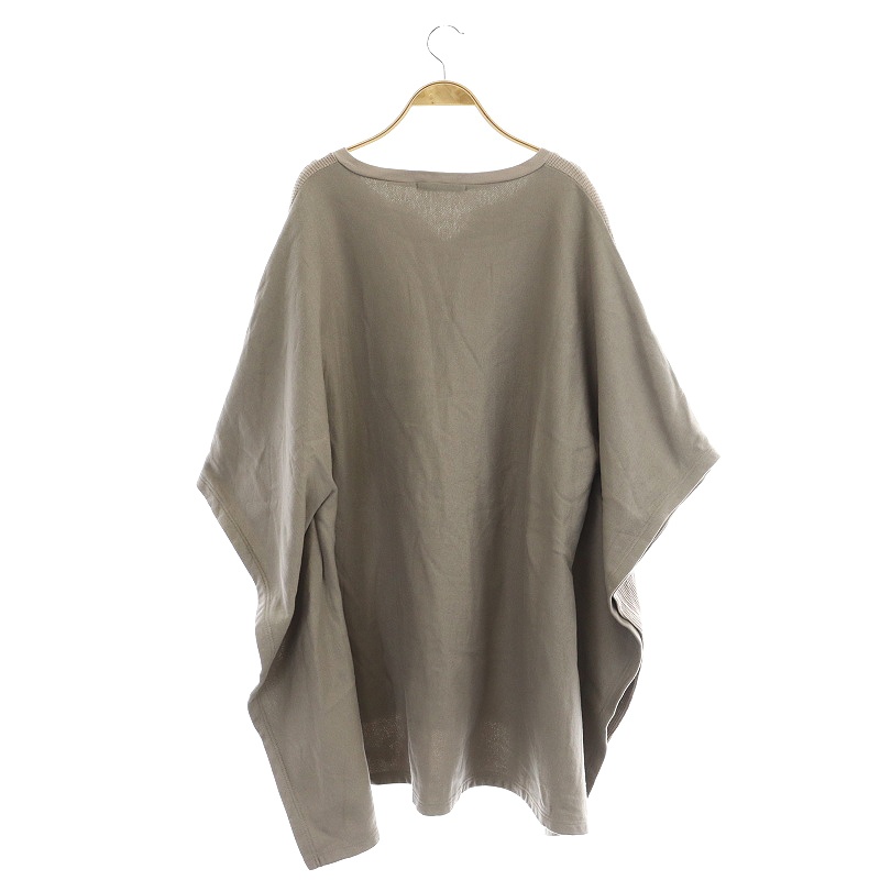 レディラックルカ LADY LUCK LUCA ポンチョ 七分袖 ワッフル プル  