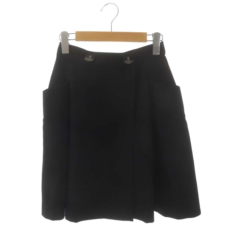 Vivienne Westwood RED LABEL 巻きスカート ブラック ヴィヴィアン  