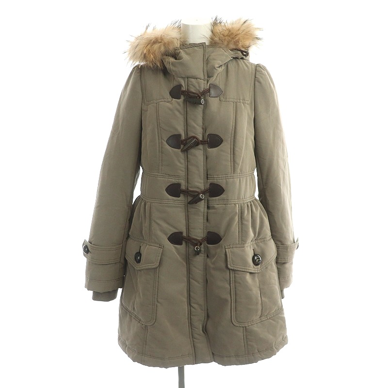 バーバリーブルーレーベル BURBERRY BLUE LABEL ダッフルコート ロング 