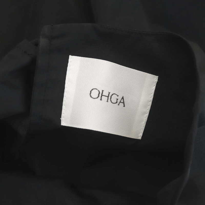 オーガ OHGA ASYMMETRY アシンメトリー ブラウス プルオーバー 五分袖 